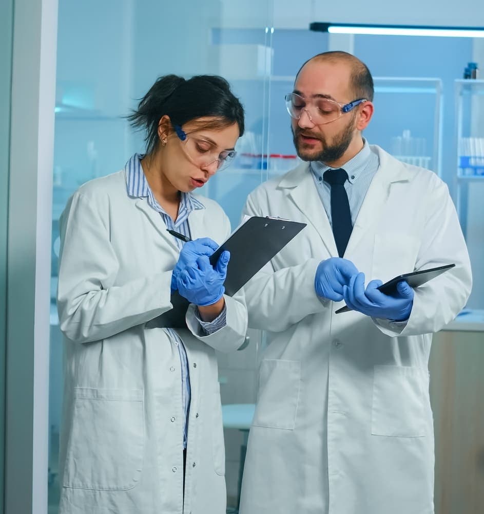 Scientists in a laboratory